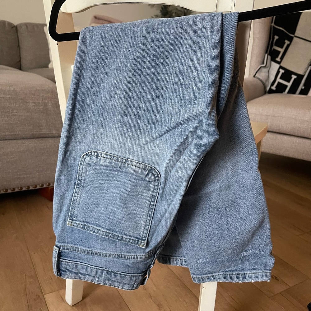 Anthropologie straight jeans size 28
